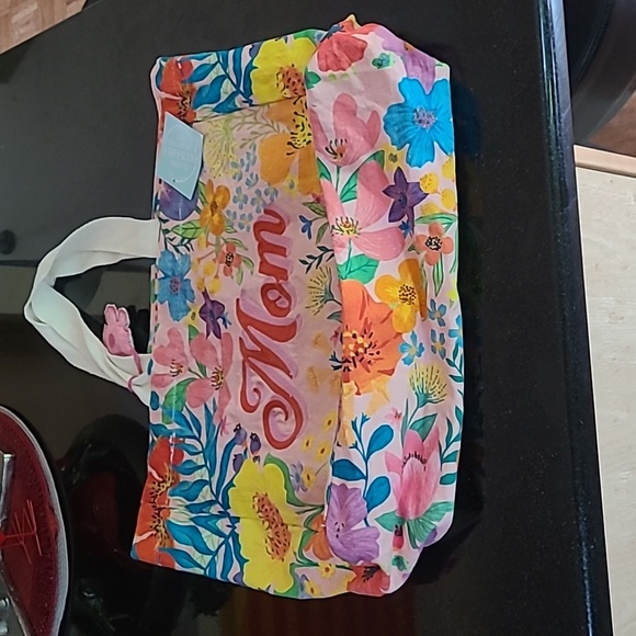 💐Floral 'Mom' Tote Bag - Picture 7 of 11